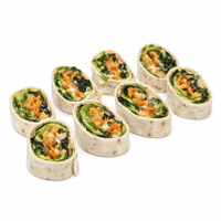 Pack de 18 Mini wraps vegetales