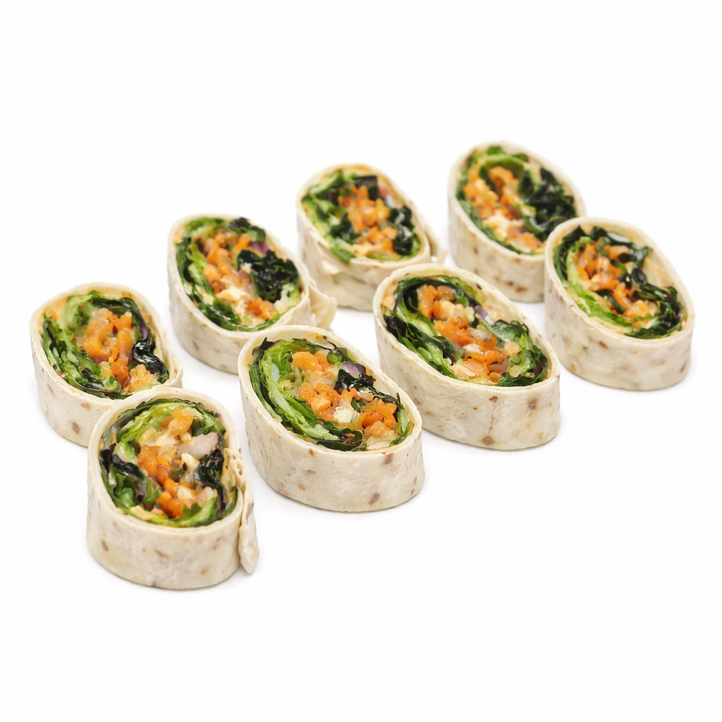 Pack de 18 Mini wraps vegetales