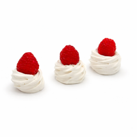 Pack de 10 mini pavlovas con coulis de frutos rojos