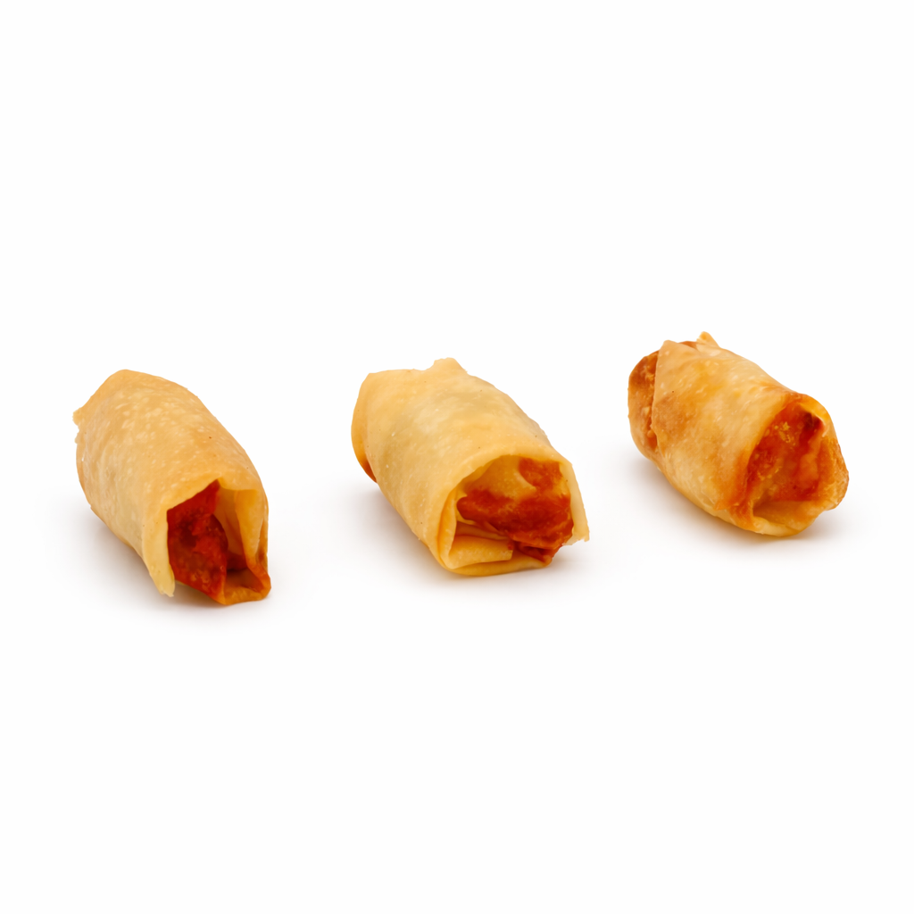 Pack de 10 Rollitos de primavera veganos con salsa de chile picante