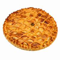 Pastel de puerros con queso reblochon