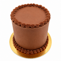 Tarta de chocolate valrhona, dulce de leche y frosting
