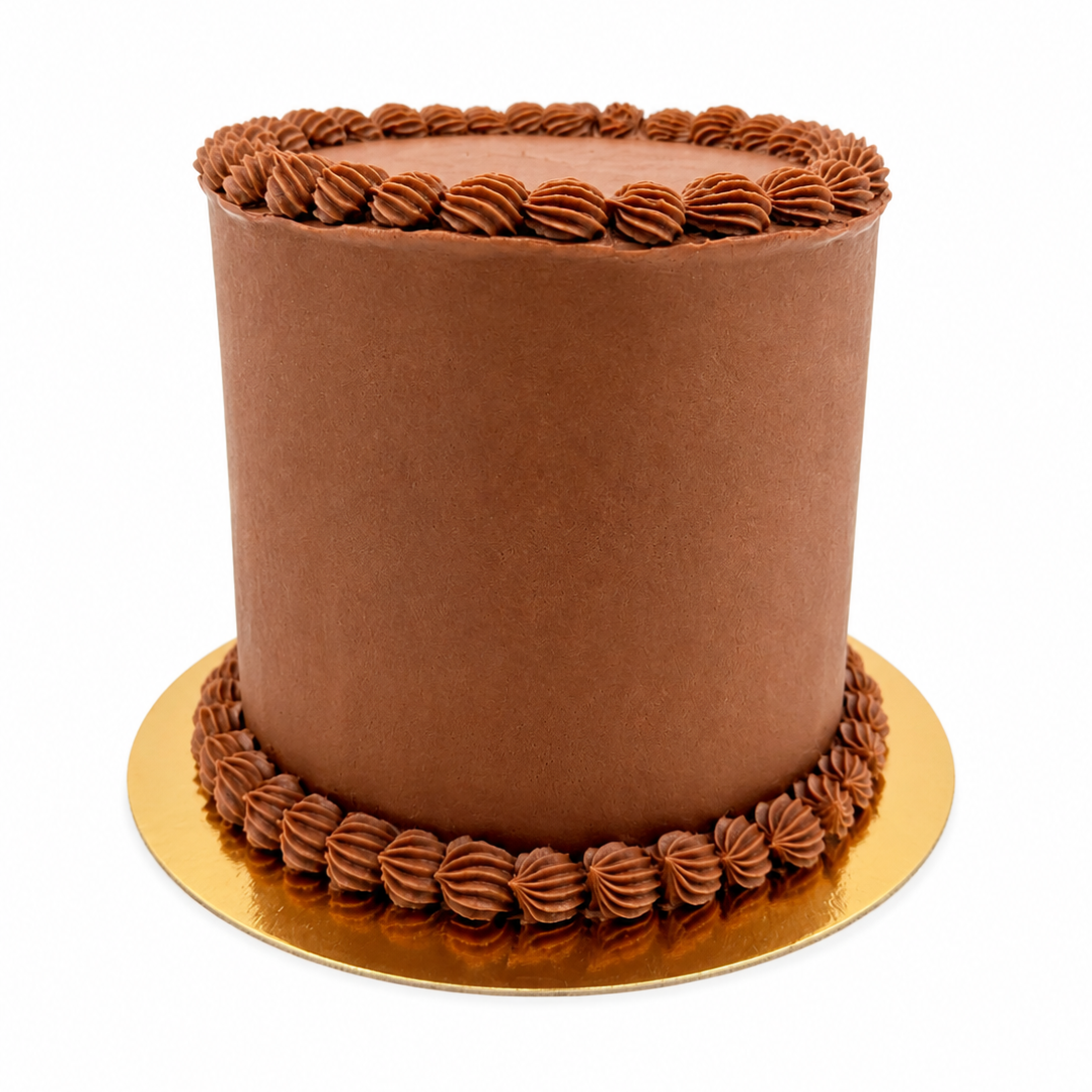 Tarta de chocolate valrhona, dulce de leche y frosting