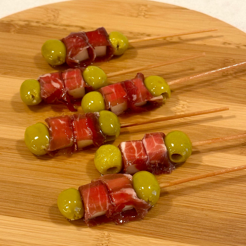 Pack De 6 Gildas De Cecina De Le n Queso De Goierri Y Aceituna Manzan pack-de-6-gildas-de-cecina-de-le-n-queso-de-goierri-y-aceituna-manzan