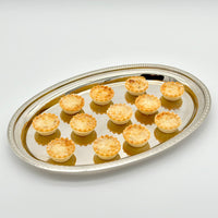 Pack de 20 mini quiche de puerros, bacon y gruyere