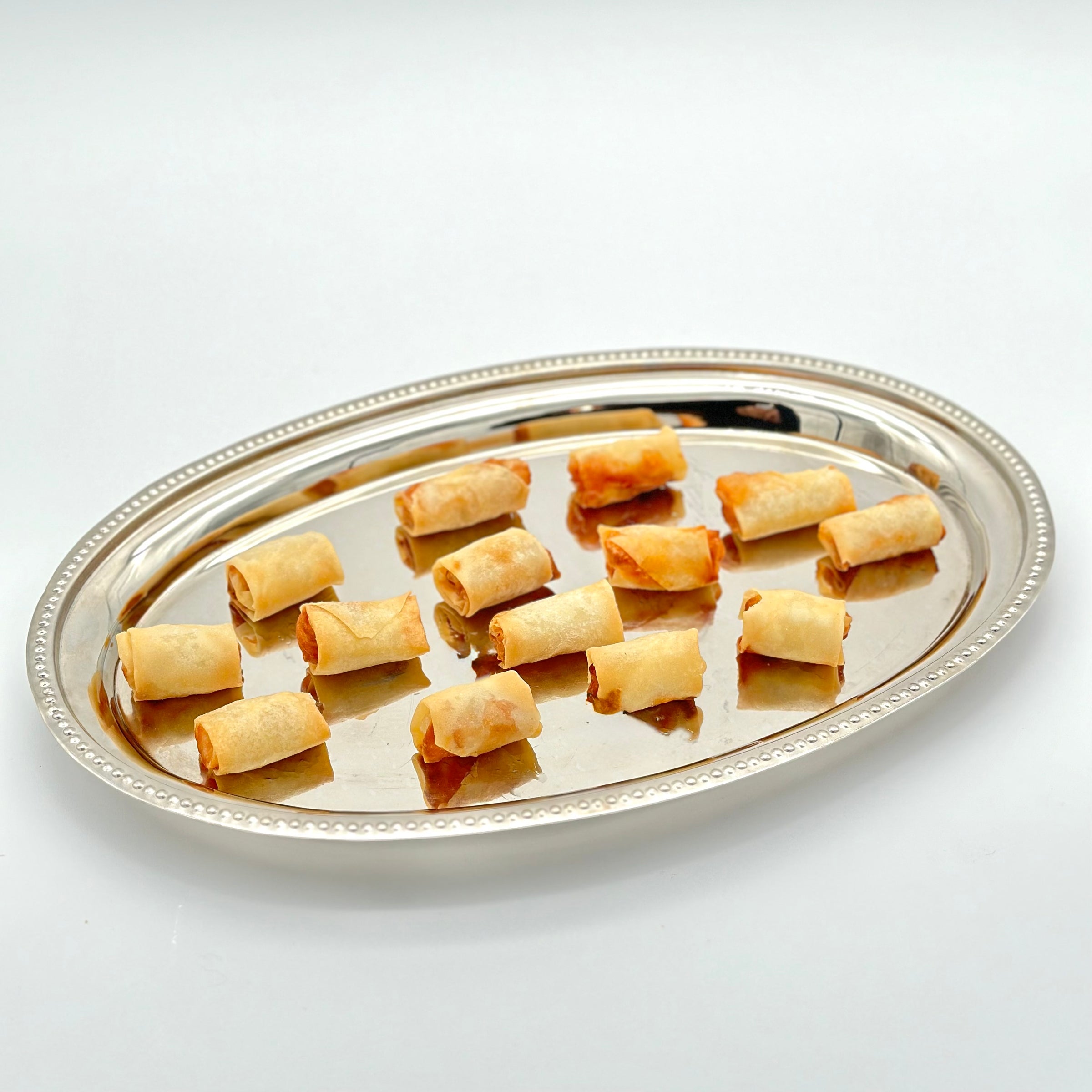 Pack de 10 Rollitos de langostinos con salsa japonesa picante