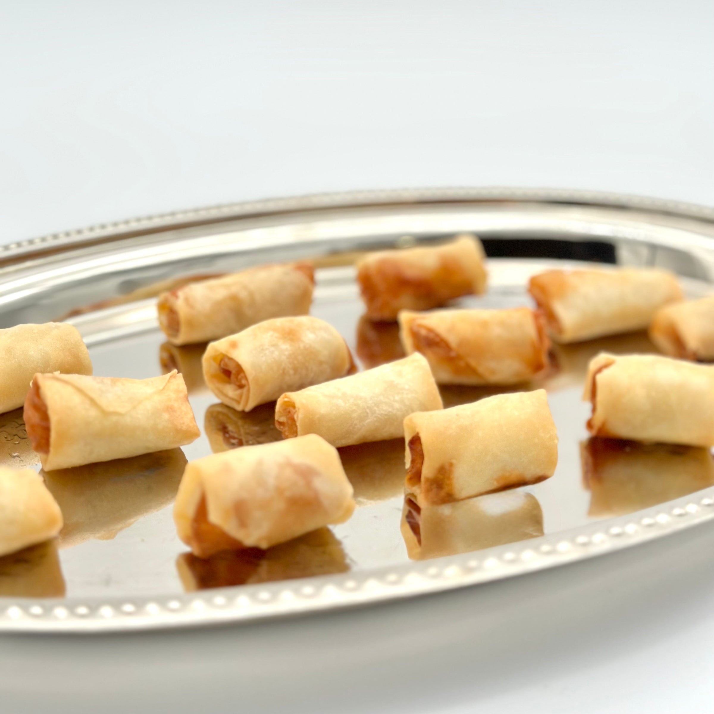 Pack de 10 Rollitos de langostinos con salsa japonesa picante