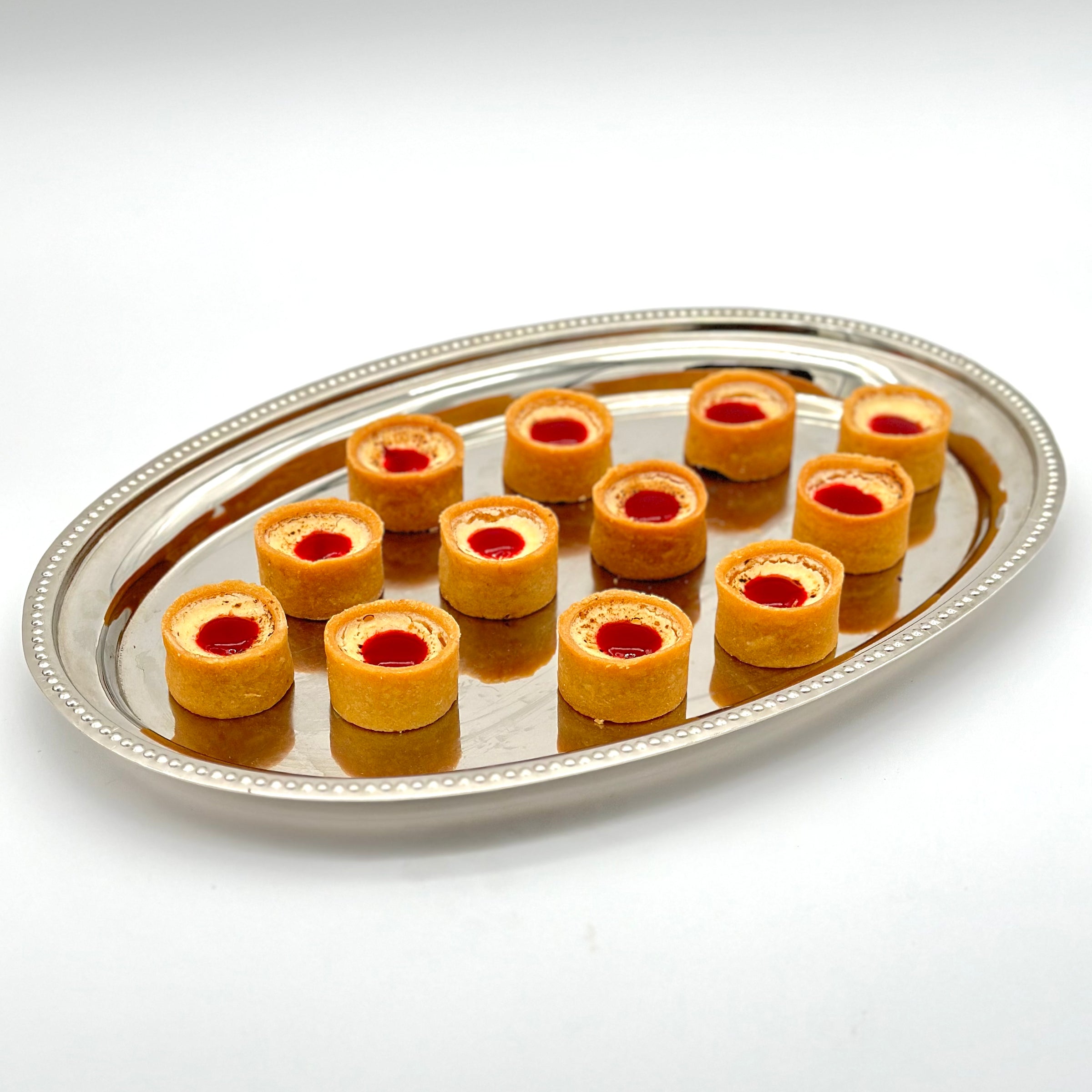 Pack de 10 Mini tarta de queso coulant