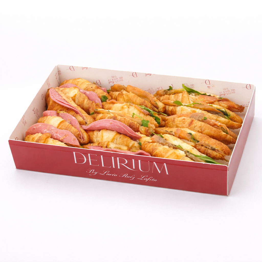 Mix 20 uds croissants salados