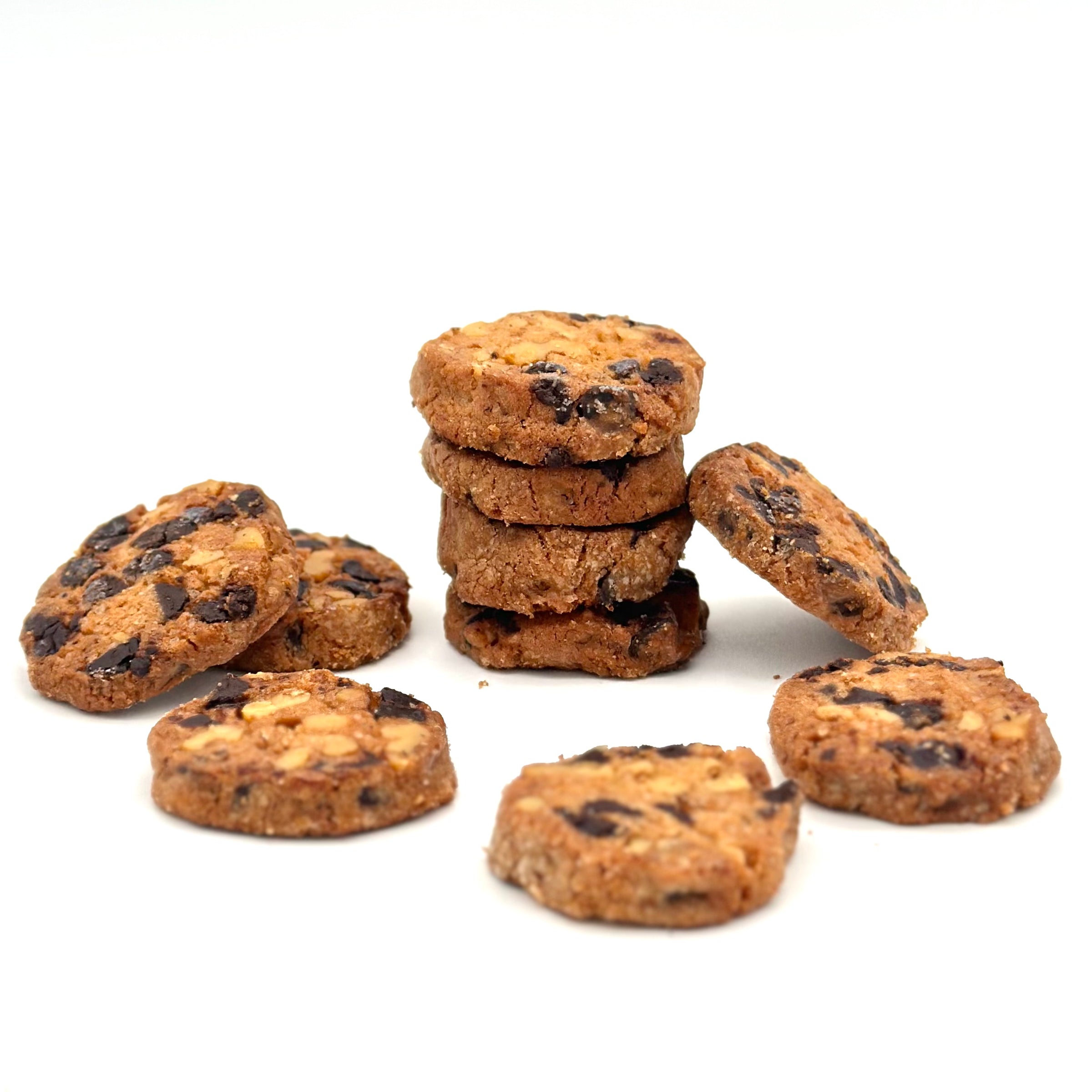 Pack de 20 Cookies de chocolate & nuez (tamaño mediano)