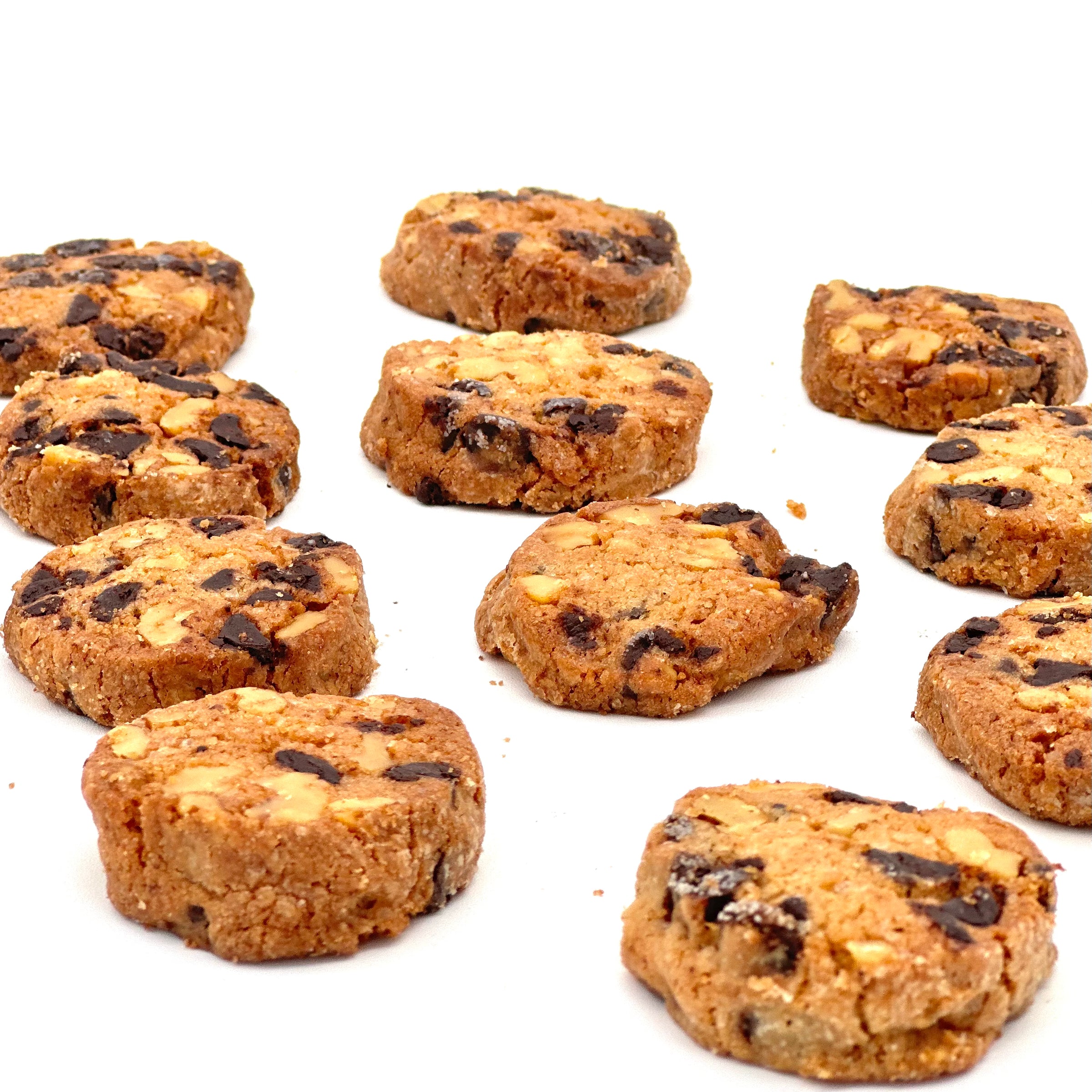 Pack de 20 Cookies de chocolate & nuez (tamaño mediano)