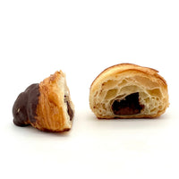 Pack de 20 Croissants rellenos de praliné y chocolate (tamaño mediano)
