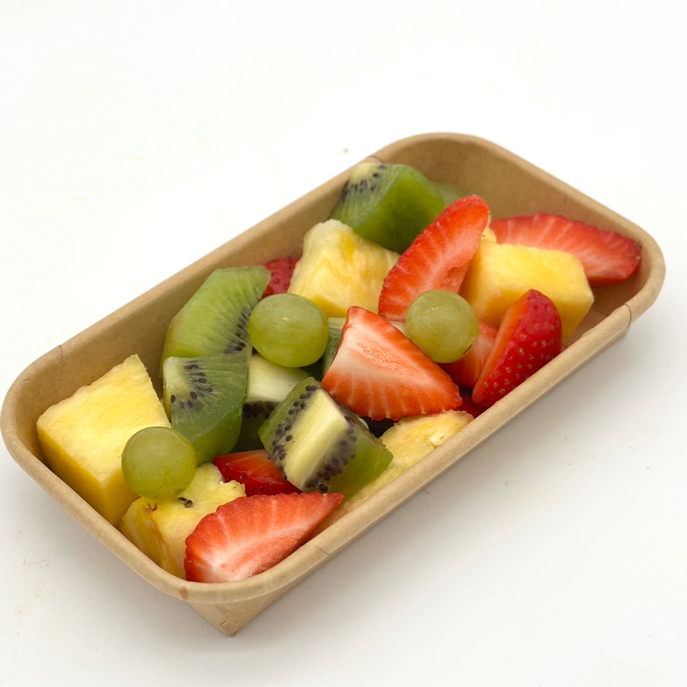 Mini bowl de fruta fresca cortada