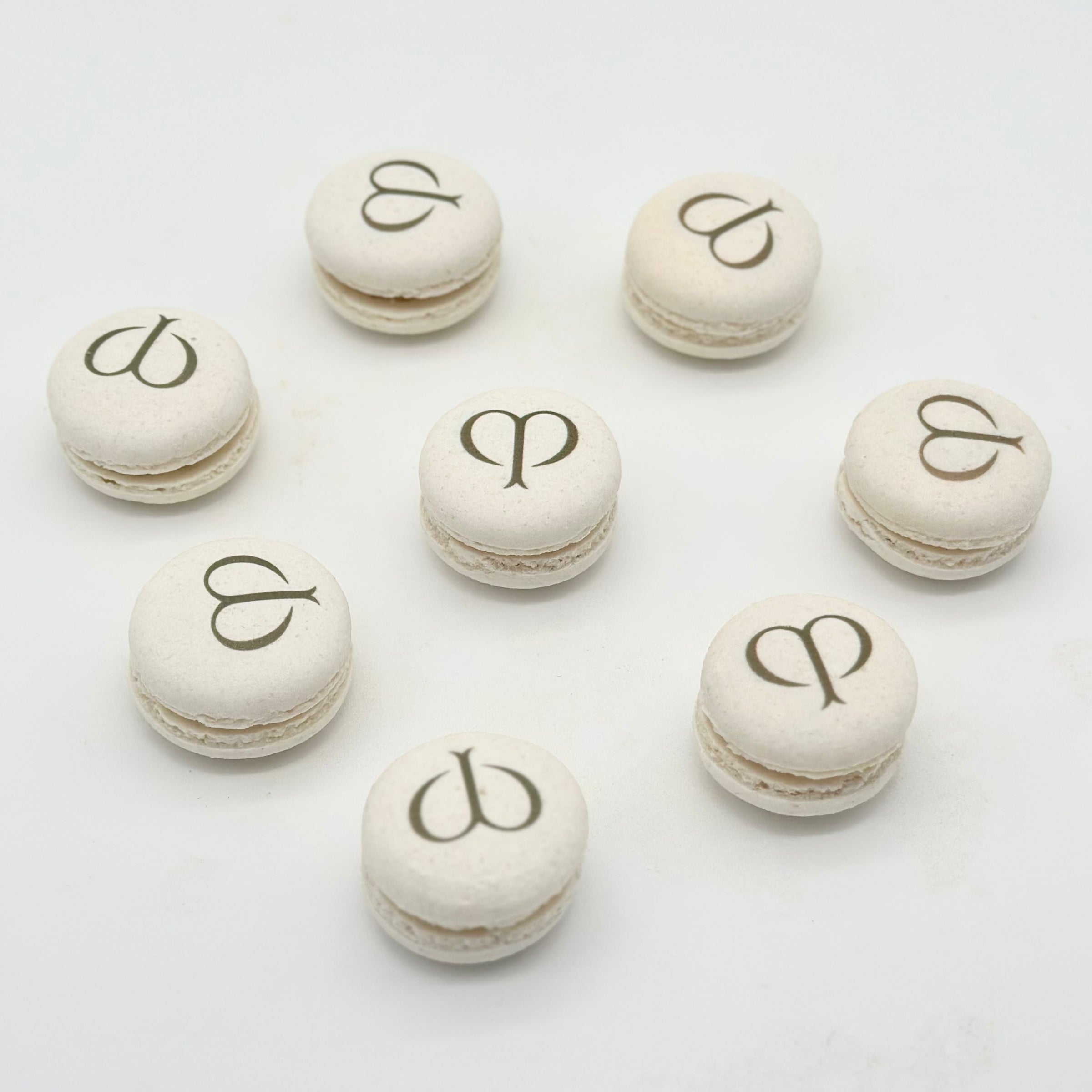 Macarons personalizados con logo