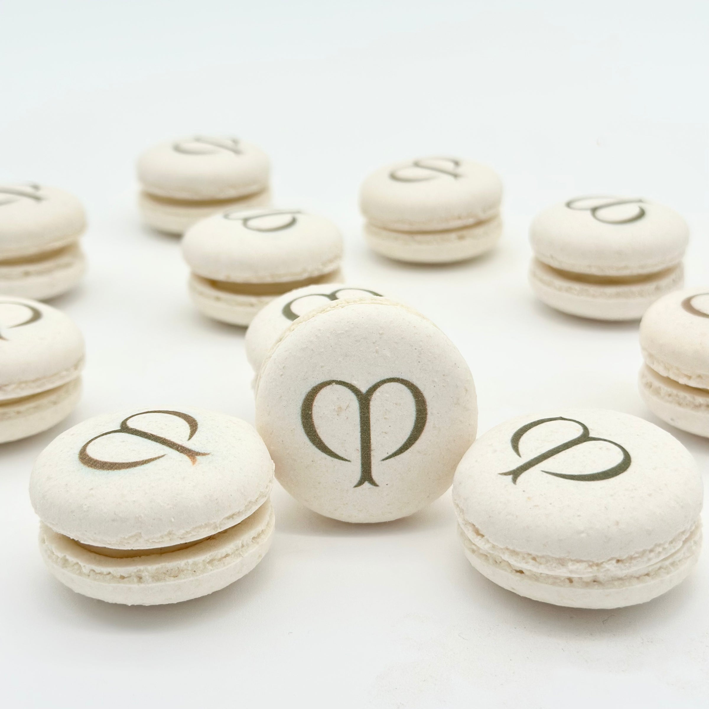 Macarons personalizados con logo