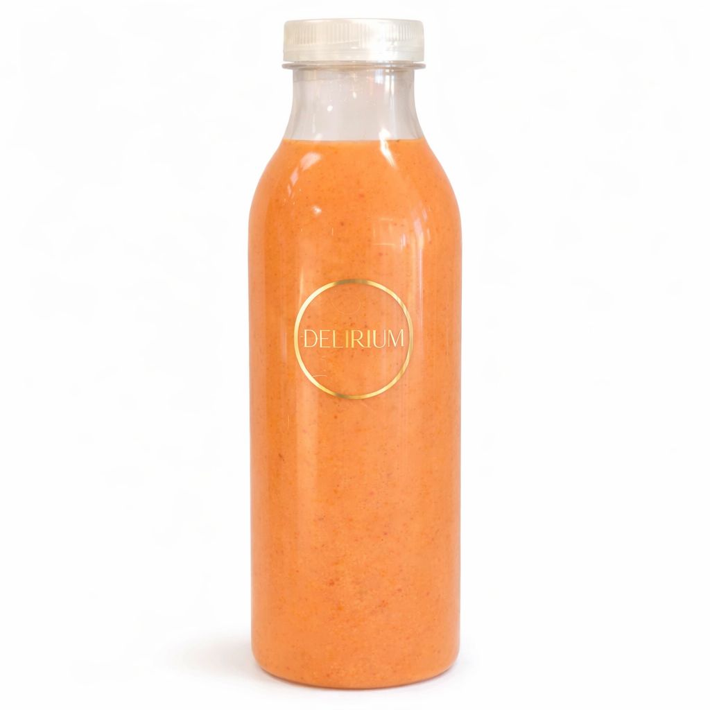 1L Crema de calabaza, leche de coco y curry