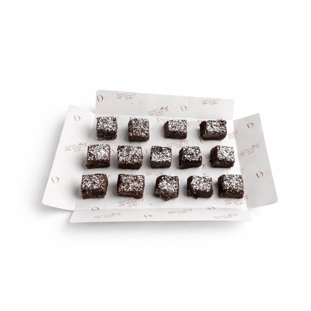 Pack de 20 brownies con chocolate