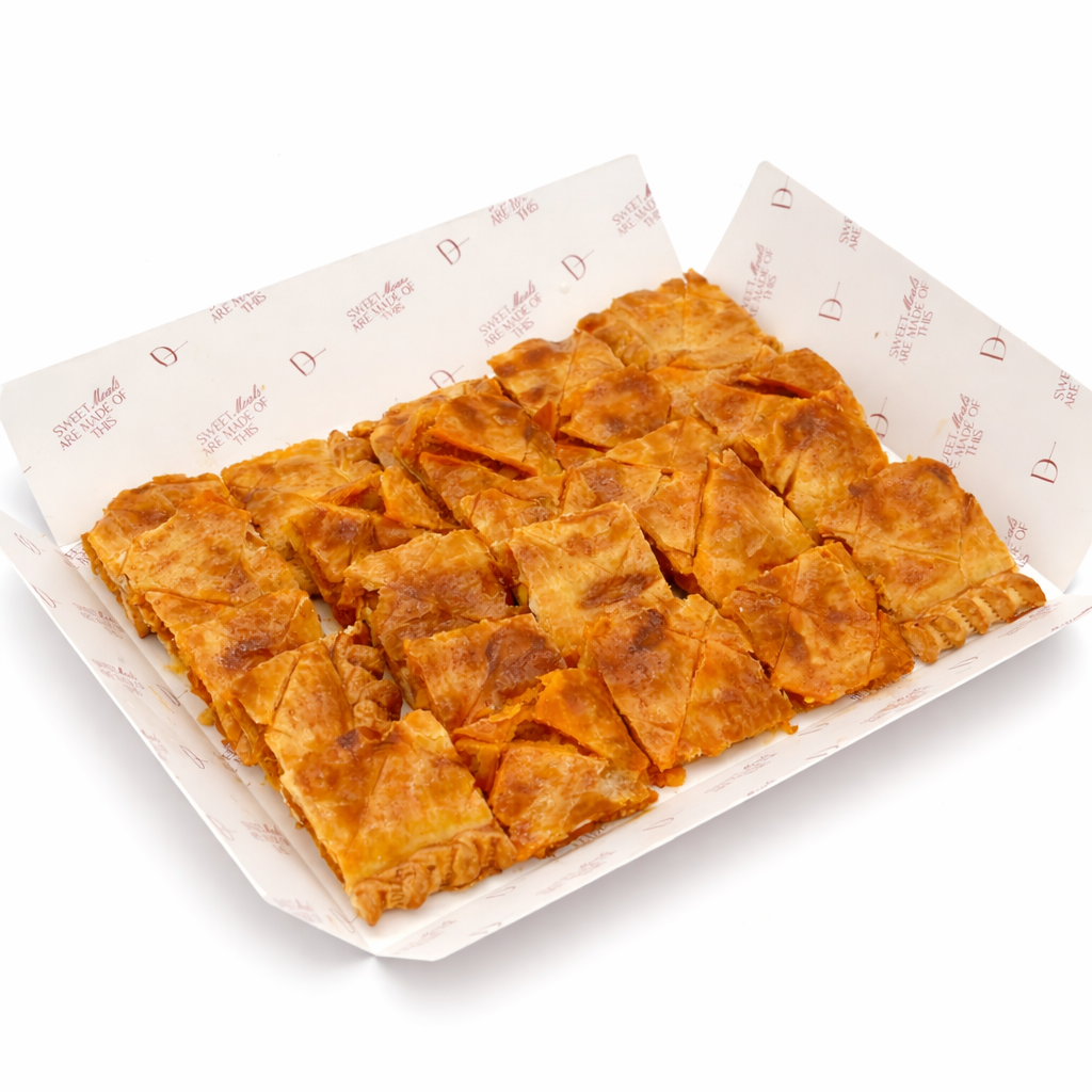Empanada de pollo al curry y manzana