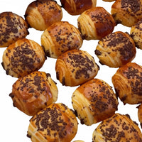 Pack de 12 mini napolitana de chocolate casera